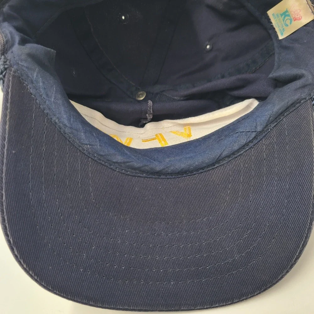 Vintage VFW Hat Snapback‎ Blue Rope Post 9851 Scrambled Eggs Hendersonville TN